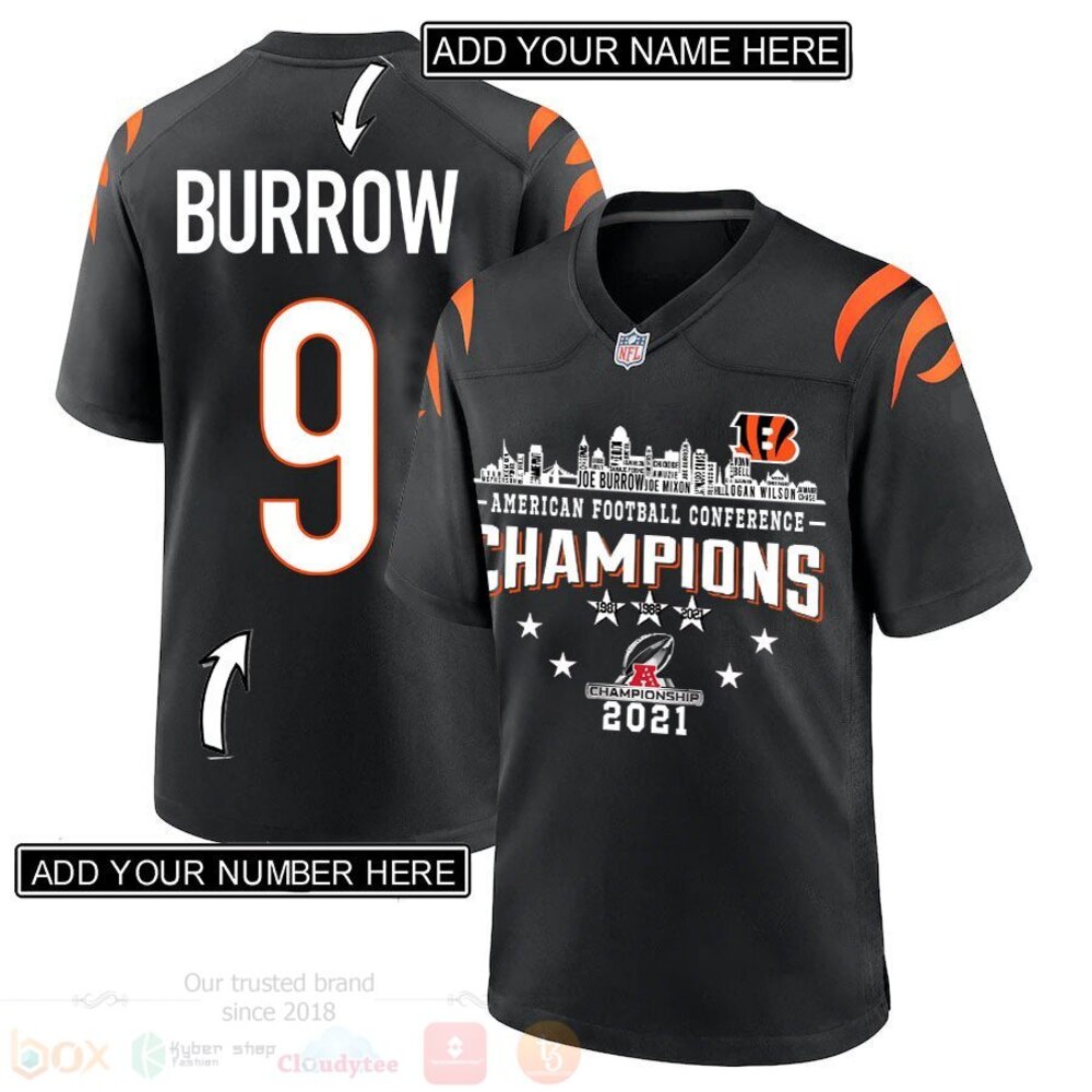 NFL Cincinnati Bengals Personalized Ver2 Football Jersey Shirt 1