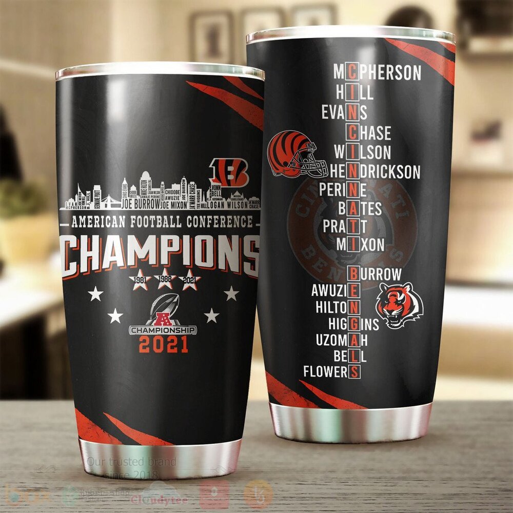 BEST NFL Cincinnati Bengals Tumbler 3 NFL Cincinnati Bengals Tumbler 1 2