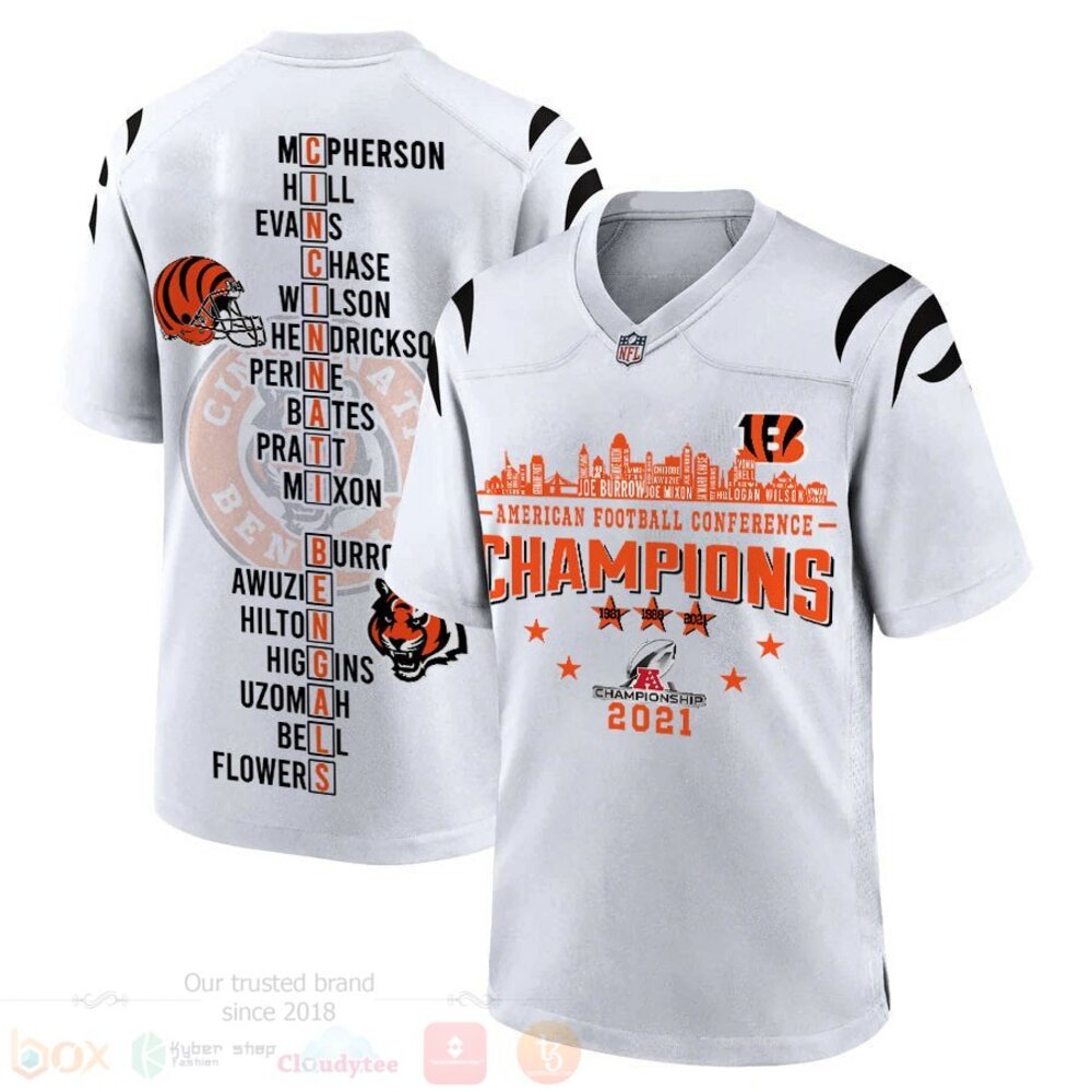 NFL Cincinnati Bengals Ver3 Football Jersey Shirt 1