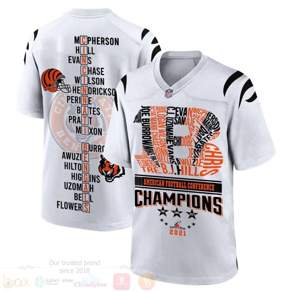 NFL Cincinnati Bengals Ver5 Football Jersey Shirt
