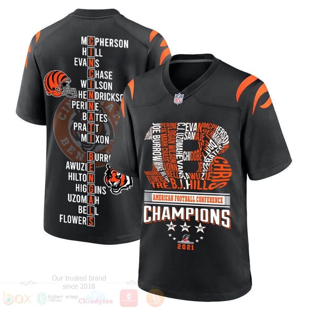 BEST NFL Cincinnati Bengals Ver5 Football Shirt 3 NFL Cincinnati Bengals Ver5 Football Jersey Shirt 1 2