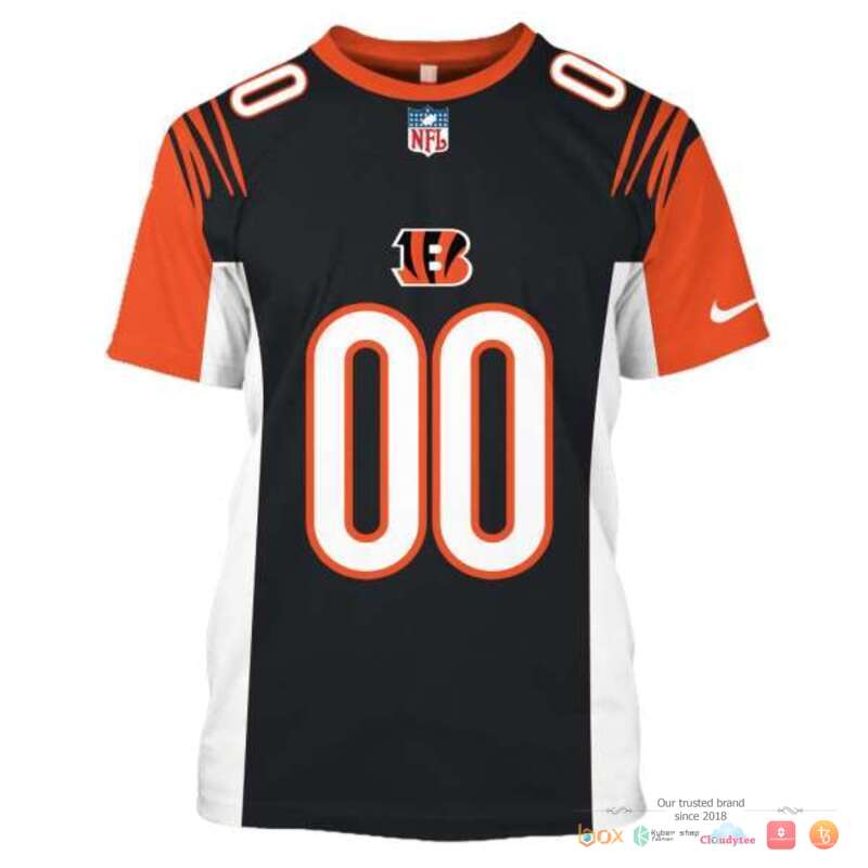 NFL Cincinnati Bengals black Orange Custom 3d shirt, hoodie 7 NFL Cincinnati Bengals black Orange Custom 3d shirt hoodie 1 2 3 4 5 6