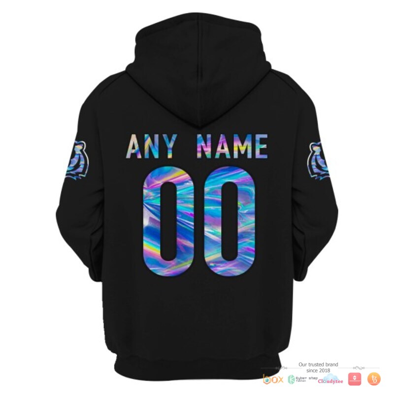 NFL Cincinnati Bengals black hologram Custom 3d shirt, hoodie 4 NFL Cincinnati Bengals black hologram Custom 3d shirt hoodie 1 2 3