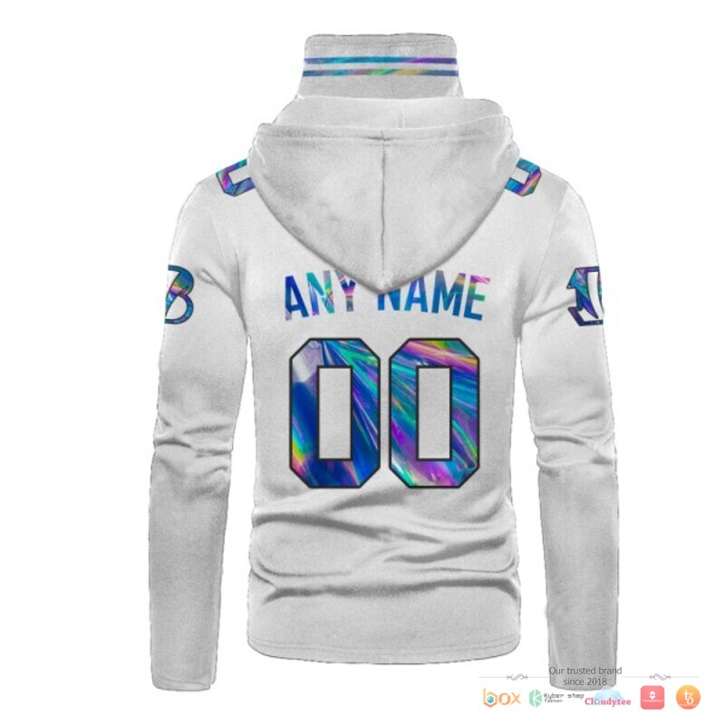 NFL Cincinnati Bengals white Custom 3d hoodie mask 3 NFL Cincinnati Bengals white Custom 3d hoodie mask 1 2