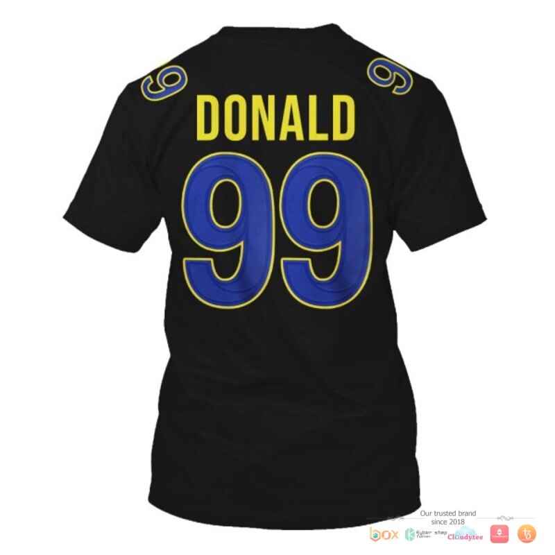 NFL Donald 99 Los Angeles Rams 3d shirt hoodie 1 2 3 4 5 6 7