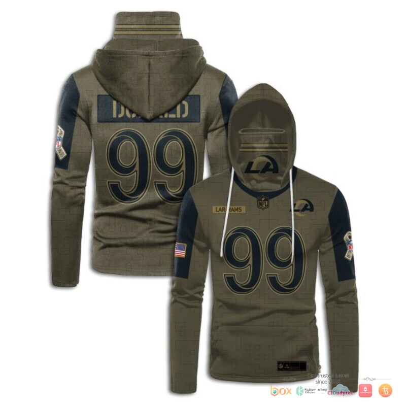NFL Donald 99 Los Angeles Rams Custom 3d hoodie mask