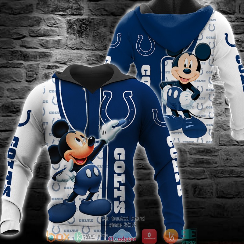 NFL Indianapolis Colts Mickey Mouse Disney 3d Full Printing shirt, hoodie 11 NFL Indianapolis Colts Mickey Mouse Disney 3d Full Printing shirt hoodie