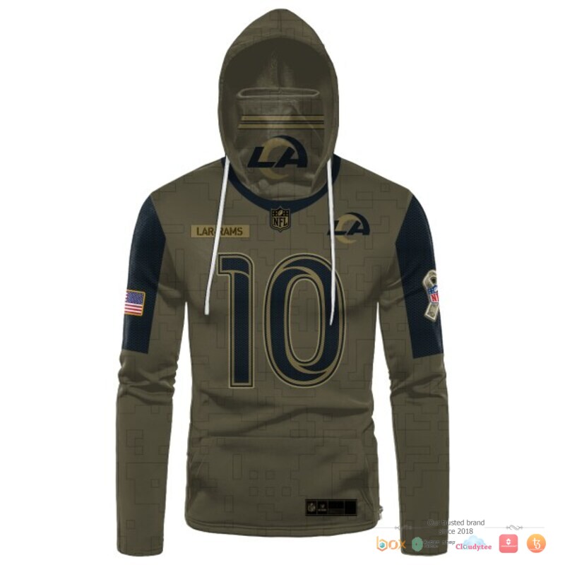 NFL Kupp 10 Los Angeles Rams Custom 3d hoodie mask 1