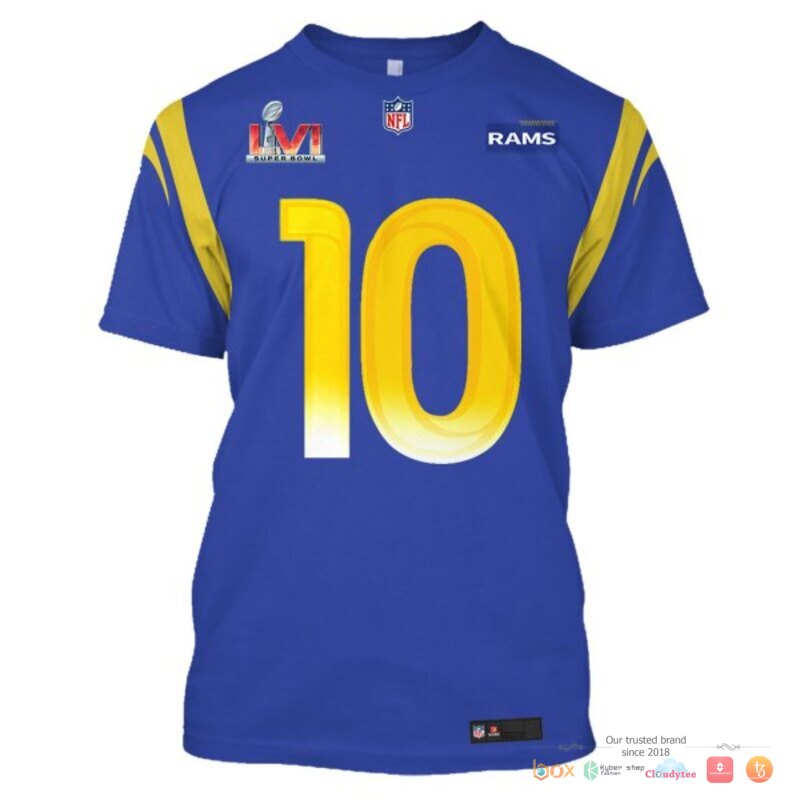 NFL Kupp 10 Los Angeles Rams blue 3d shirt, hoodie 7 NFL Kupp 10 Los Angeles Rams blue 3d shirt hoodie 1 2 3 4 5 6