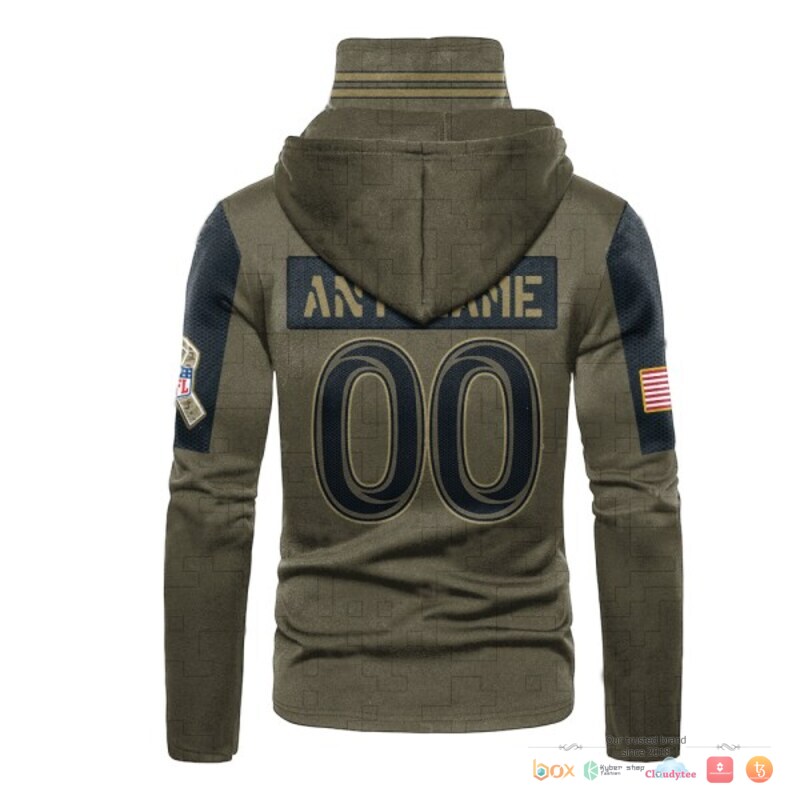 NFL Los Angeles Rams Moss Green Custom 3d hoodie mask 3 NFL Los Angeles Rams Moss Green Custom 3d hoodie mask 1 2