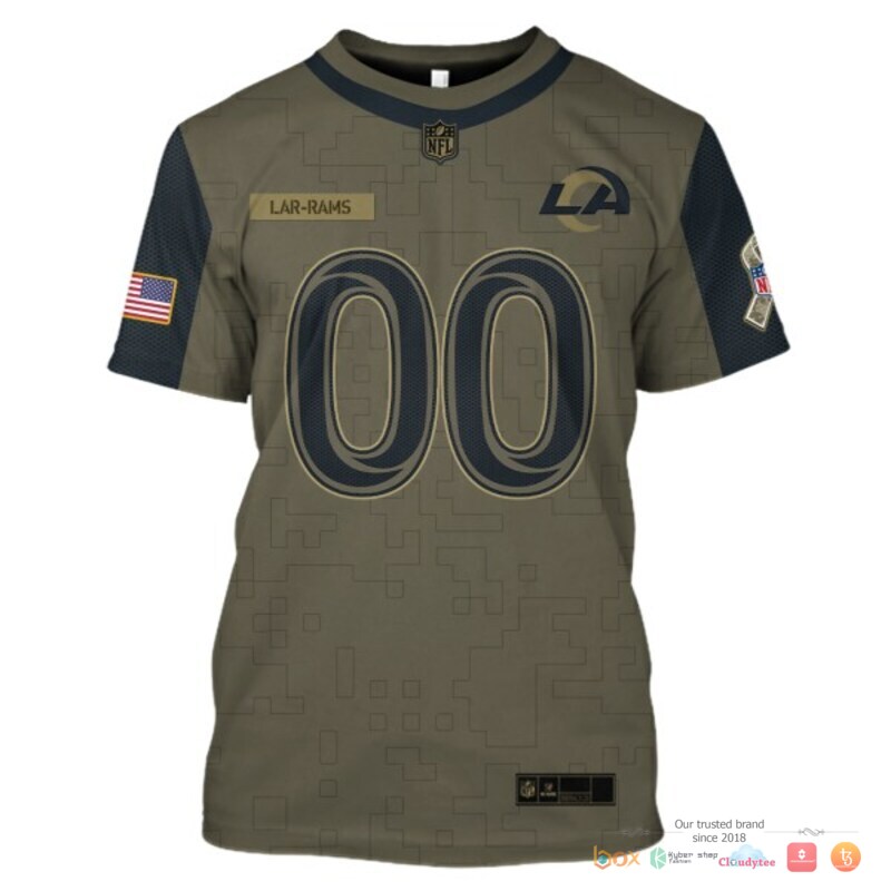 NFL Los Angeles Rams Moss Green Custom 3d shirt, hoodie 7 NFL Los Angeles Rams Moss Green Custom 3d shirt hoodie 1 2 3 4 5 6