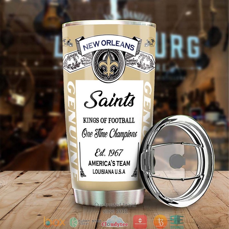 NFL New Orleans Saints Budweiser Tumbler