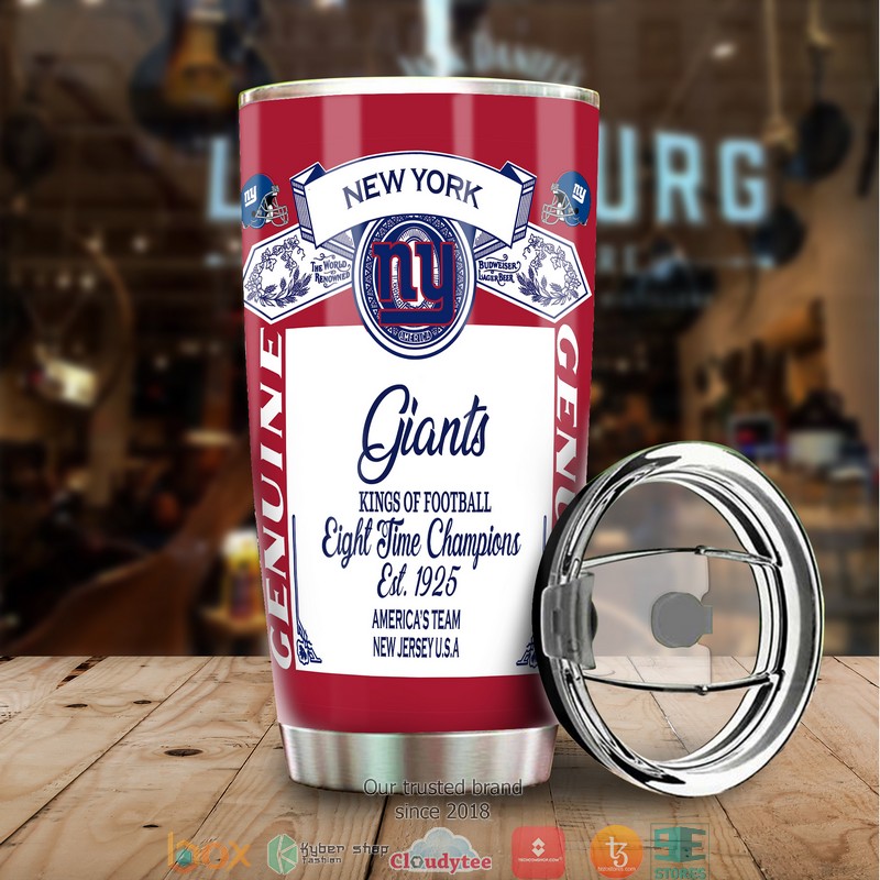NFL New York Giants Budweiser Tumbler
