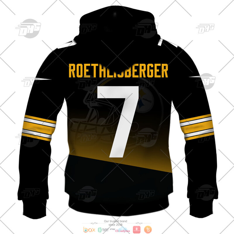 NFL Pittsburgh Steelers Ben Roethlisberger 7 Big Ben jersey shirt, hoodie 6 NFL Pittsburgh Steelers Ben Roethlisberger 7 Big Ben 3d shirt hoodie 1 2 3 4 5