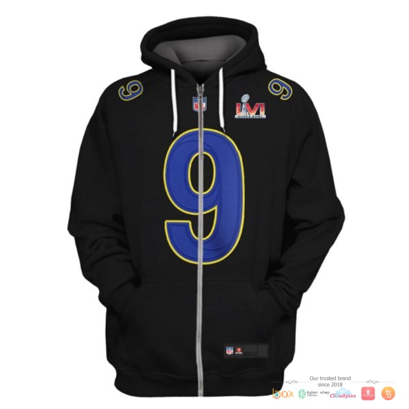 NFL Stafford 9 Los Angeles Rams 3d shirt, hoodie 2 NFL Stafford 9 Los Angeles Rams 3d shirt hoodie 1