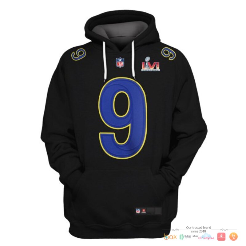 NFL Stafford 9 Los Angeles Rams 3d shirt, hoodie 3 NFL Stafford 9 Los Angeles Rams 3d shirt hoodie 1 2