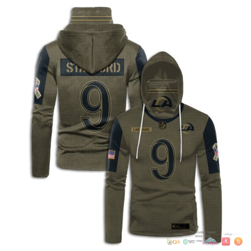 NFL Stafford 9 Los Angeles Rams Custom 3d hoodie mask