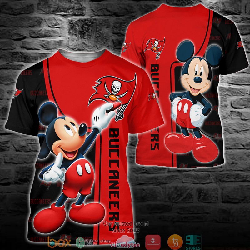 NFL Tampa Bay Buccaneers Mickey Mouse Disney 3d Full Printing shirt, hoodie 4 NFL Tampa Bay Buccaneers Mickey Mouse Disney 3d Full Printing shirt hoodie 1 2 3