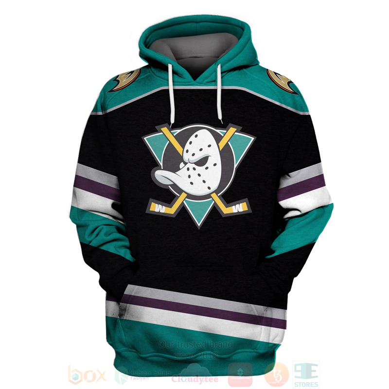 BEST NHL Anaheim Ducks Full Printing 3D Hoodie, Shirt 3 NHL Anaheim Ducks 3D Hoodie Shirt 1 2