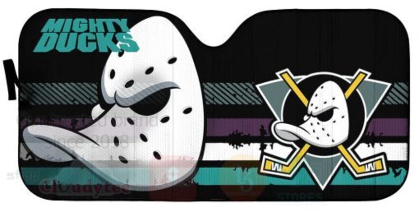 NHL Anaheim Ducks Personalized Car Sun Shade 1