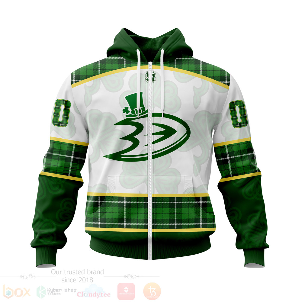 BEST NHL Anaheim Ducks St.Patrick Days Concepts All Over Print Custom Hoodie, T-Shirt 2 NHL Anaheim Ducks St Patrick Days Concepts 3D Hoodie Shirt 1
