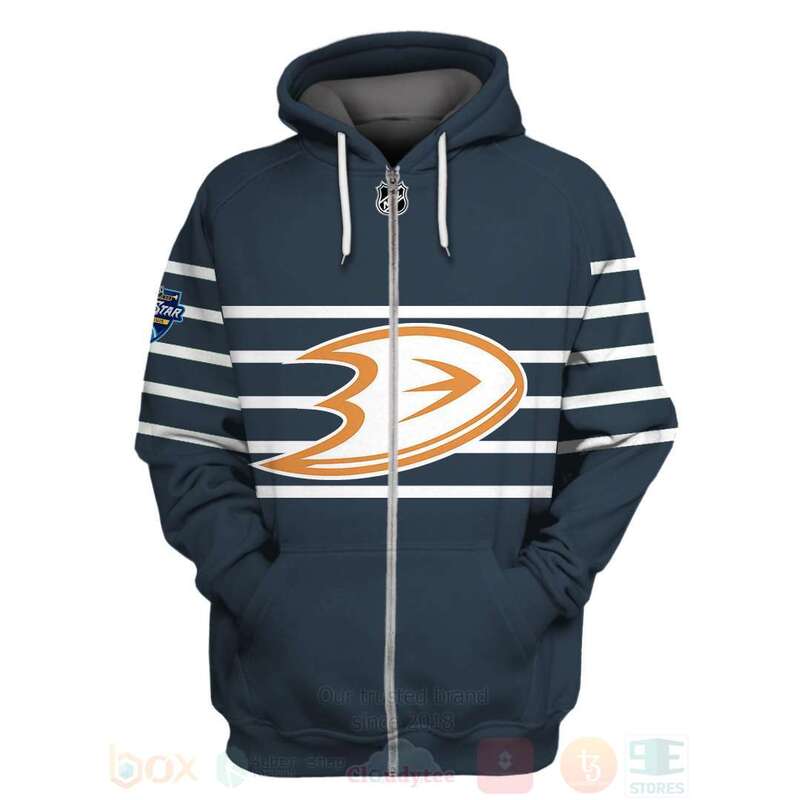 BEST NHL Anaheim Ducks Team Personalized Unisex 3D Hoodie, Shirt 2 NHL Anaheim Ducks Team Personalized 3D Hoodie Shirt 1