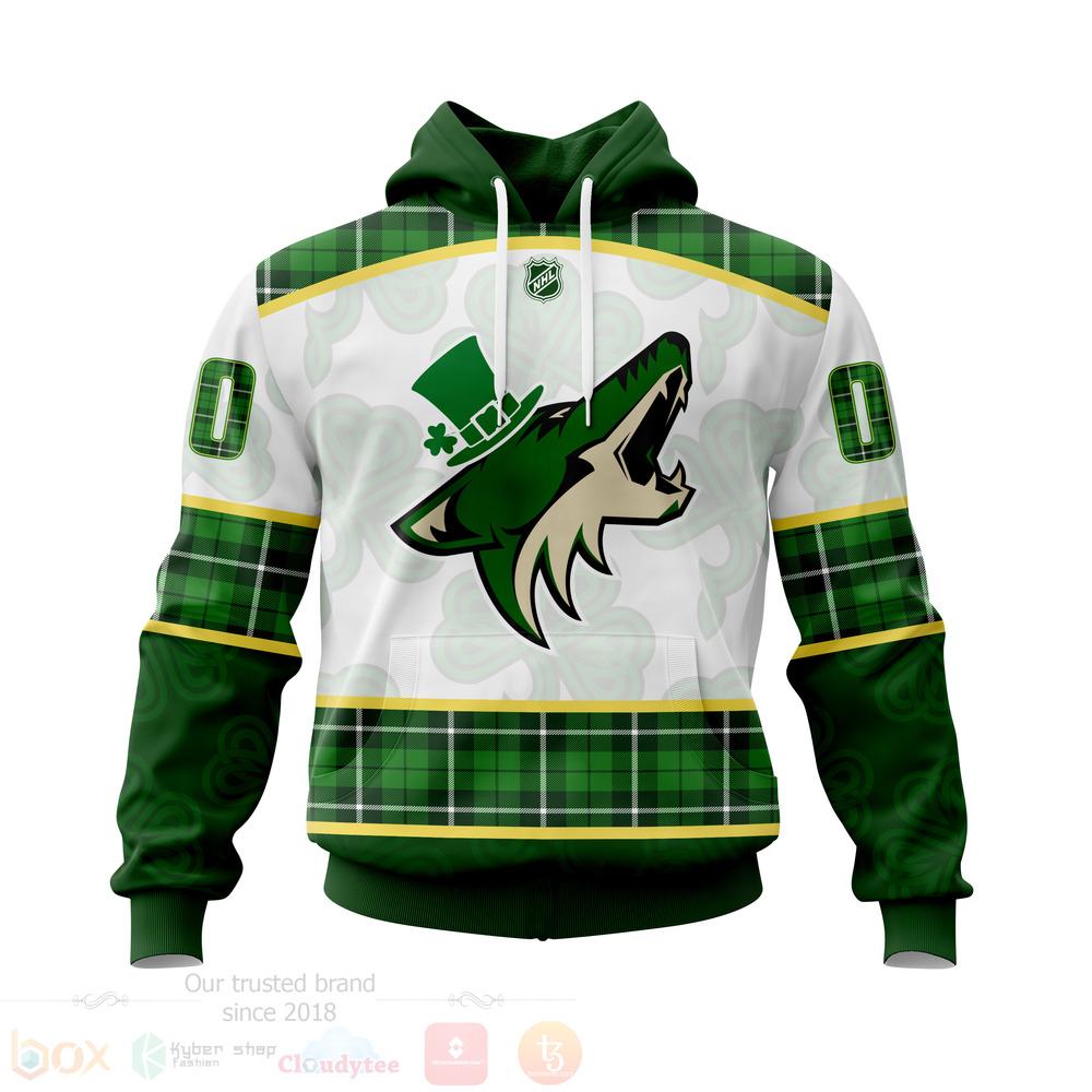 BEST NHL Arizona Coyotes St.Patrick Days Concepts All Over Print Custom Hoodie, T-Shirt 15 NHL Arizona Coyotes St Patrick Days Concepts 3D Hoodie Shirt