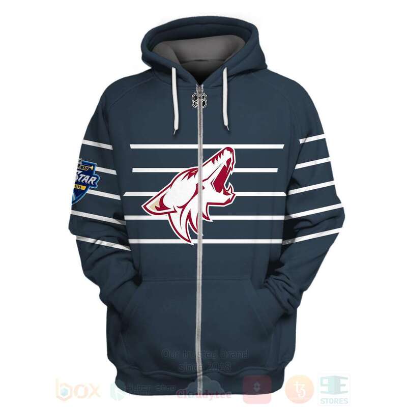 BEST NHL Arizona Coyotes Team Personalized Unisex 3D Hoodie, Shirt 2 NHL Arizona Coyotes Team Personalized 3D Hoodie Shirt 1