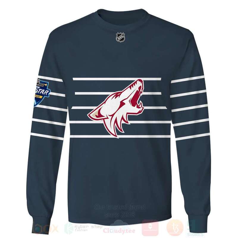 BEST NHL Arizona Coyotes Team Personalized Unisex 3D Hoodie, Shirt 5 NHL Arizona Coyotes Team Personalized 3D Hoodie Shirt 1 2 3 4