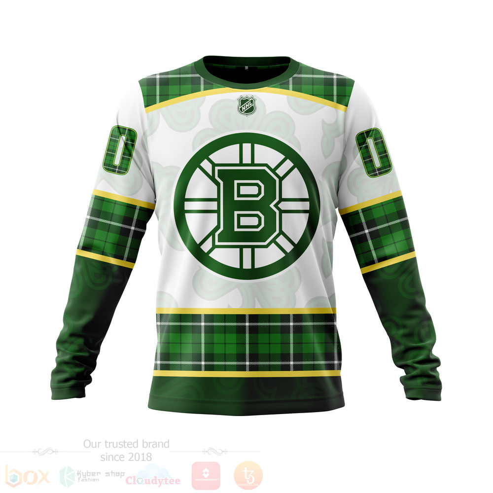 BEST NHL Boston Bruins St.Patrick Days Concepts All Over Print Custom Hoodie, T-Shirt 3 NHL Boston Bruins St Patrick Days Concepts 3D Hoodie Shirt 1 2