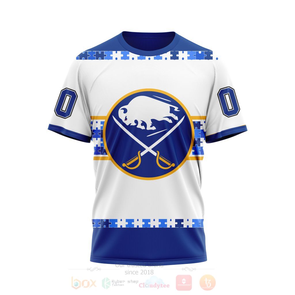BEST NHL Buffalo Sabres Autism Awareness Ver2 Personalized All Over Print Custom Hoodie, T-Shirt 4 NHL Buffalo Sabres Autism Awareness Ver2 Personalized 3D Hoodie Shirt 1 2 3