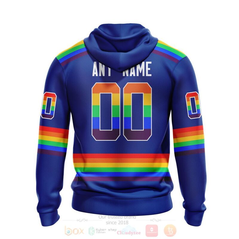 بشت ملكي BEST NHL Buffalo Sabres Blue LGBT Pride Personalized Custom All ... بشت ملكي