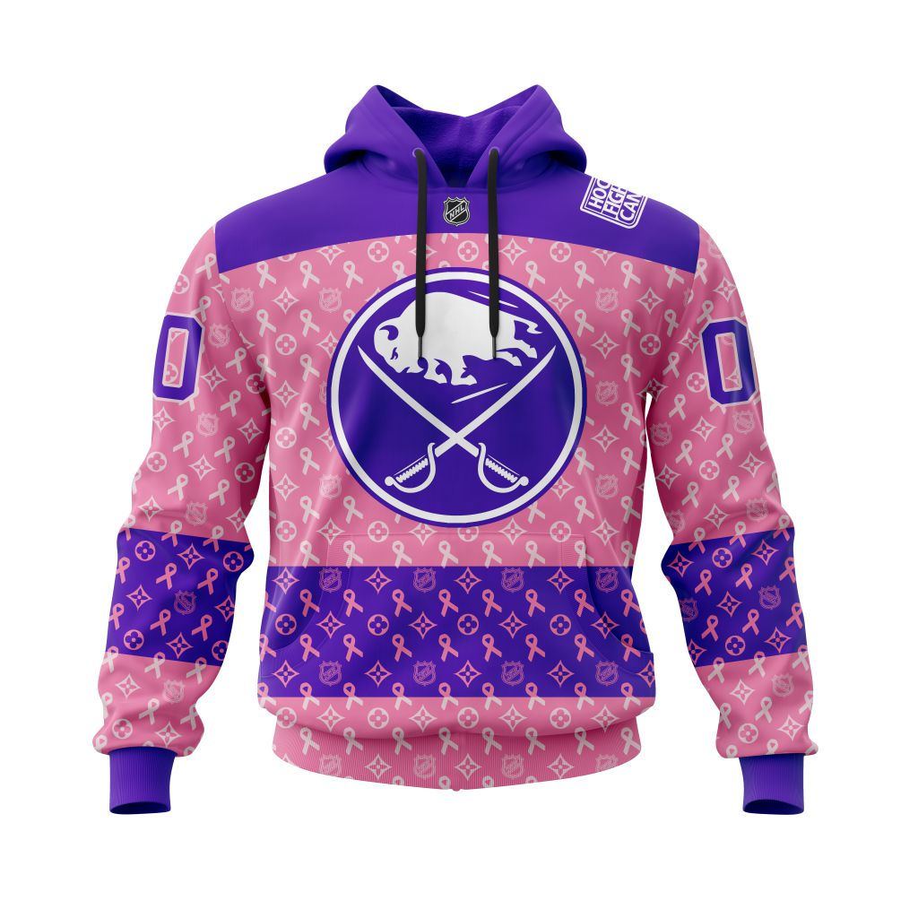 BEST NHL Buffalo Sabres Fights Cancer Jersey Personalized 3D Hoodie, T-Shirt 18 NHL Buffalo Sabres Fights Cancer Jersey Personalized 3D Hoodie Shirt