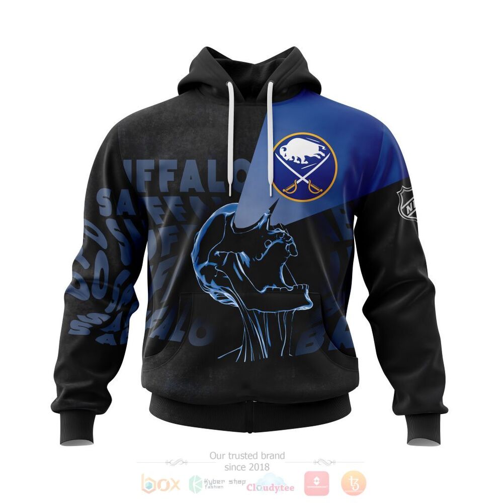 NHL Buffalo Sabres Specialized Skull Concepts Personalized 3D Hoodie Shirt