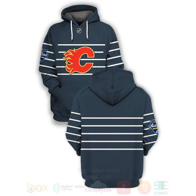 BEST NHL Calgary Flames Team Personalized Unisex 3D Hoodie, Shirt 1 NHL Calgary Flames Team Personalized 3D Hoodie Shirt