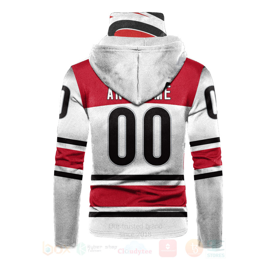 BEST NHL Carolina Hurricanes Personalized Custom White All Printed Hoodie Mask 3 NHL Carolina Hurricanes Personalized White 3D Hoodie Mask 1 2