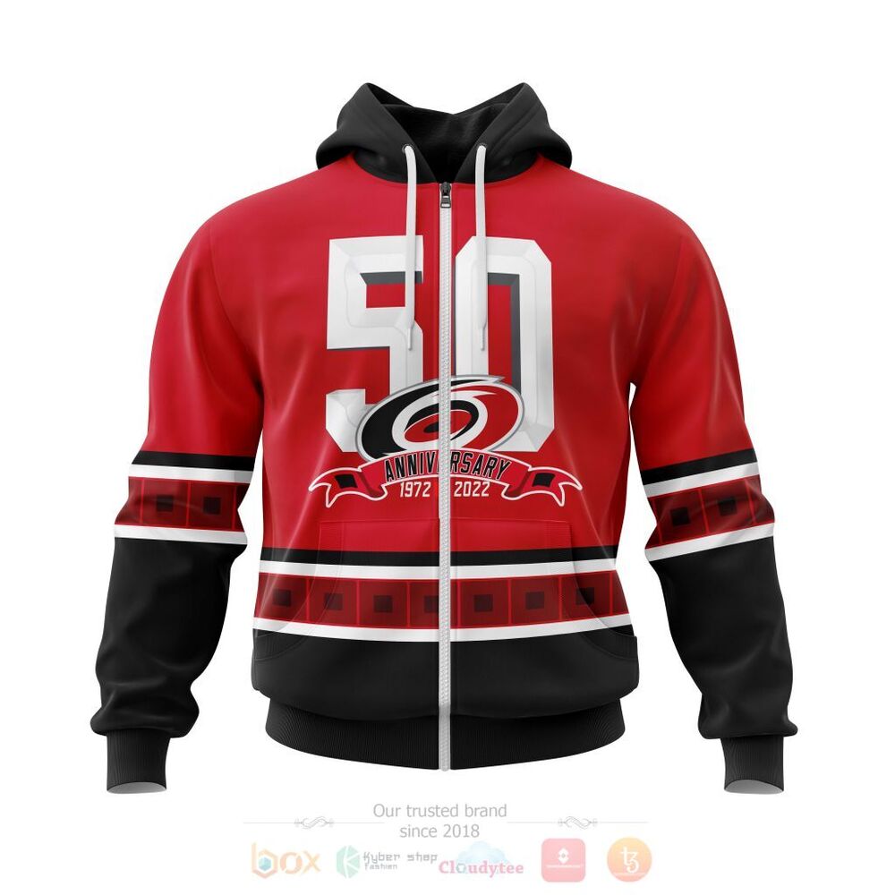 BEST NHL Carolina Hurricanes Specialized 2022 Concepts With 50 Years Anniversary Logo Kits Personalized All Over Print 3D Hoodie, Shirt 2 NHL Carolina Hurricanes Specialized 2022 Concepts With 50 Years Anniversary Logo Kits Personalized 3D Hoodie Shirt 1
