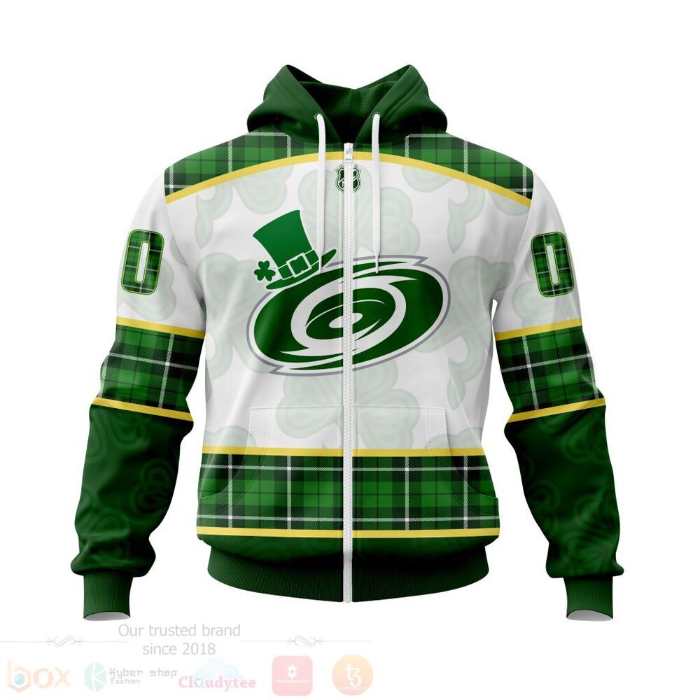 BEST NHL Carolina Hurricanes St.Patrick Days Concepts All Over Print Custom Hoodie, T-Shirt 2 NHL Carolina Hurricanes St Patrick Days Concepts 3D Hoodie Shirt 1