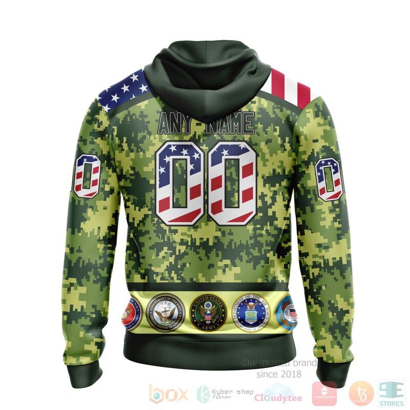 BEST NHL Chicago BlackHawks Honor Military Green Camo Color Full Printing Custom 3D Hoodie, T-Shirt 7 NHL Chicago BlackHawks Honor Military With Green Camo Color 3D Hoodie Shirt 1 2 3 4 5 6