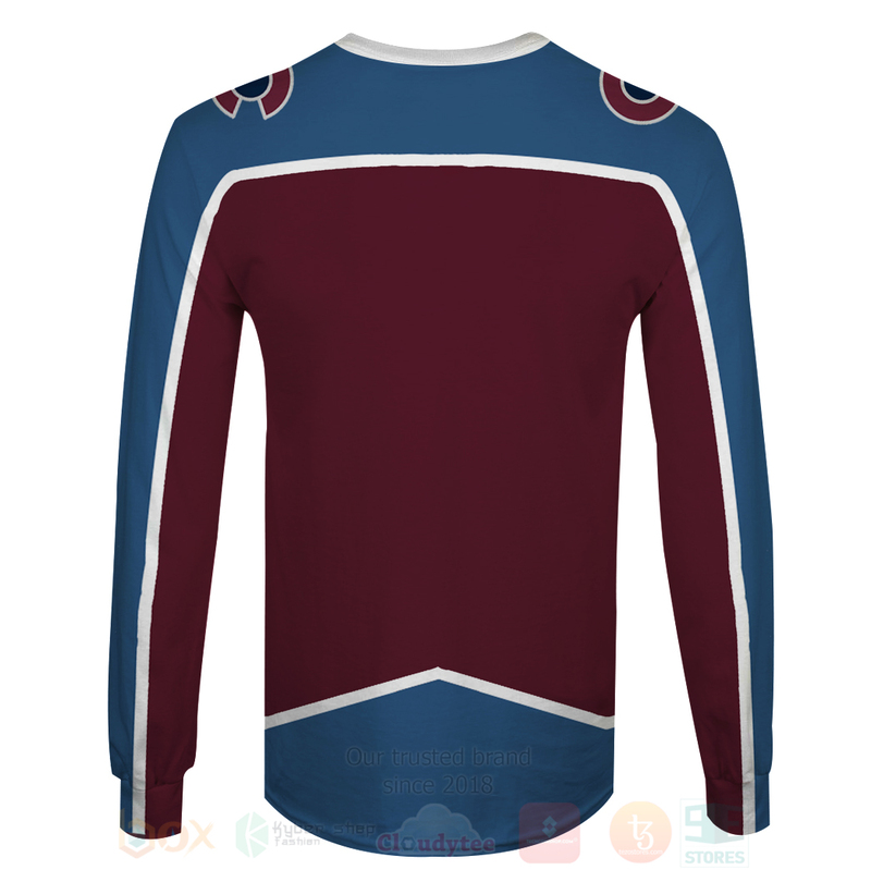 NHL Colorado Avalanche Team 3D Hoodie Shirt 1 2 3 4