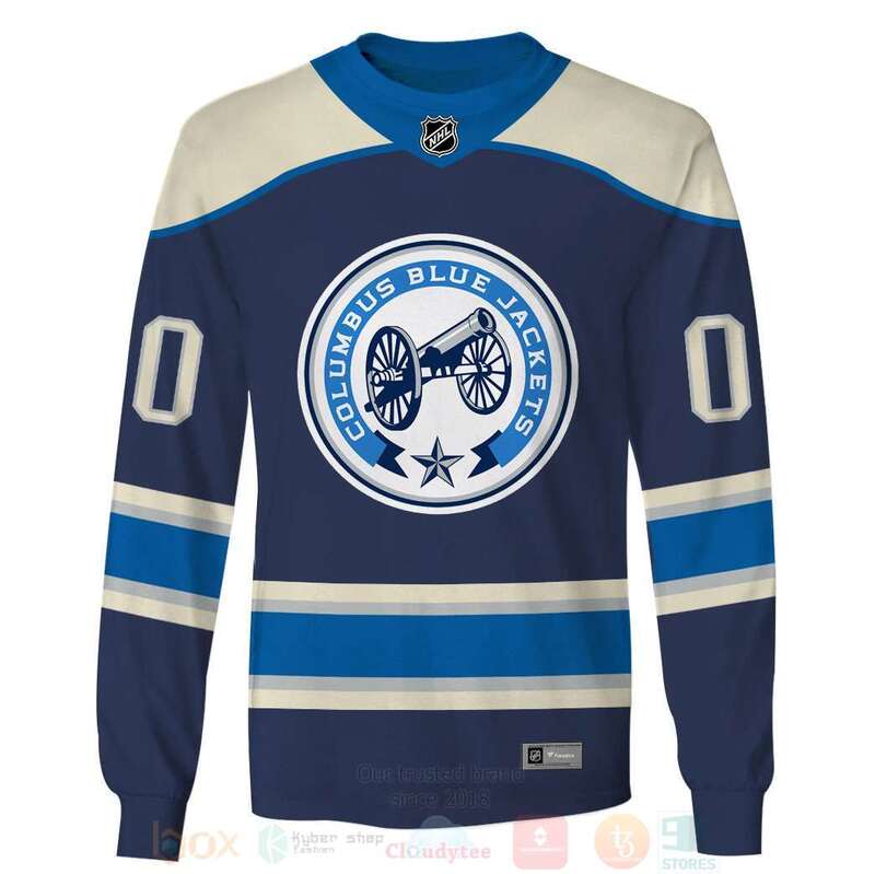 BEST NHL Columbus Blue Jackets Personalized Full Printing 3D Hoodie, Shirt 5 NHL Columbus Blue Jackets Personalized 3D Hoodie Shirt 1 2 3 4