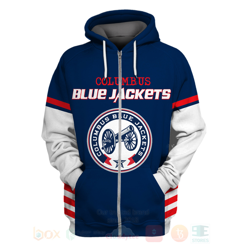 NHL Columbus Blue Jackets Team 3D Hoodie Shirt