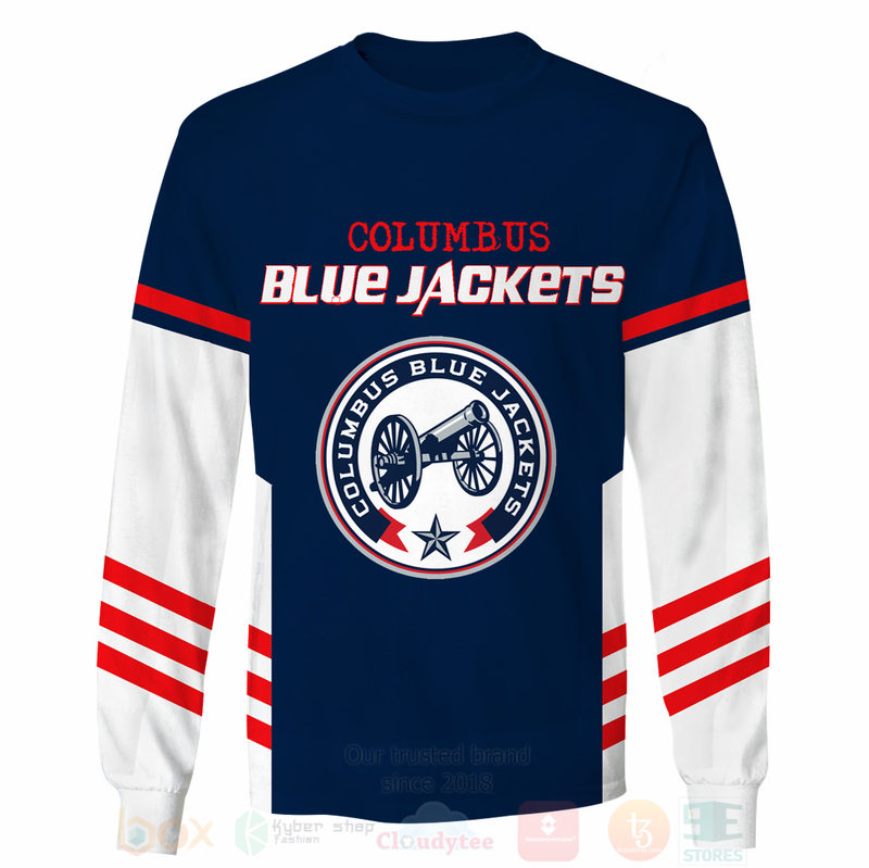 BEST NHL Columbus Blue Jackets Team Unisex 3D Hoodie, Shirt 4 NHL Columbus Blue Jackets Team 3D Hoodie Shirt 1 2 3