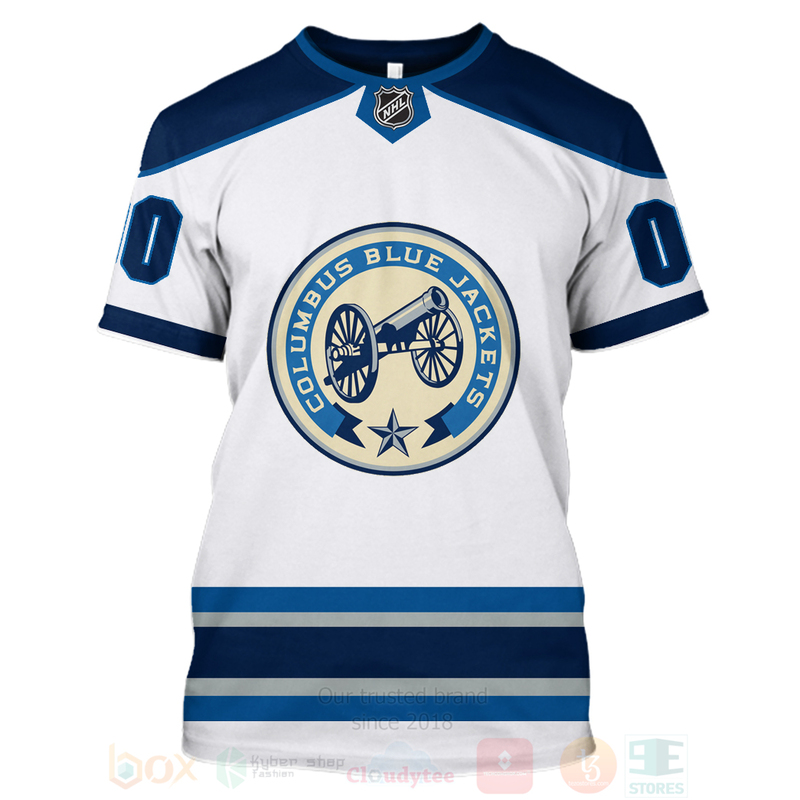 BEST NHL Columbus Blue Jackets Team Personalized White Unisex 3D Hoodie, Shirt 7 NHL Columbus Blue Jackets Team Personalized White 3D Hoodie Shirt 1 2 3 4 5 6