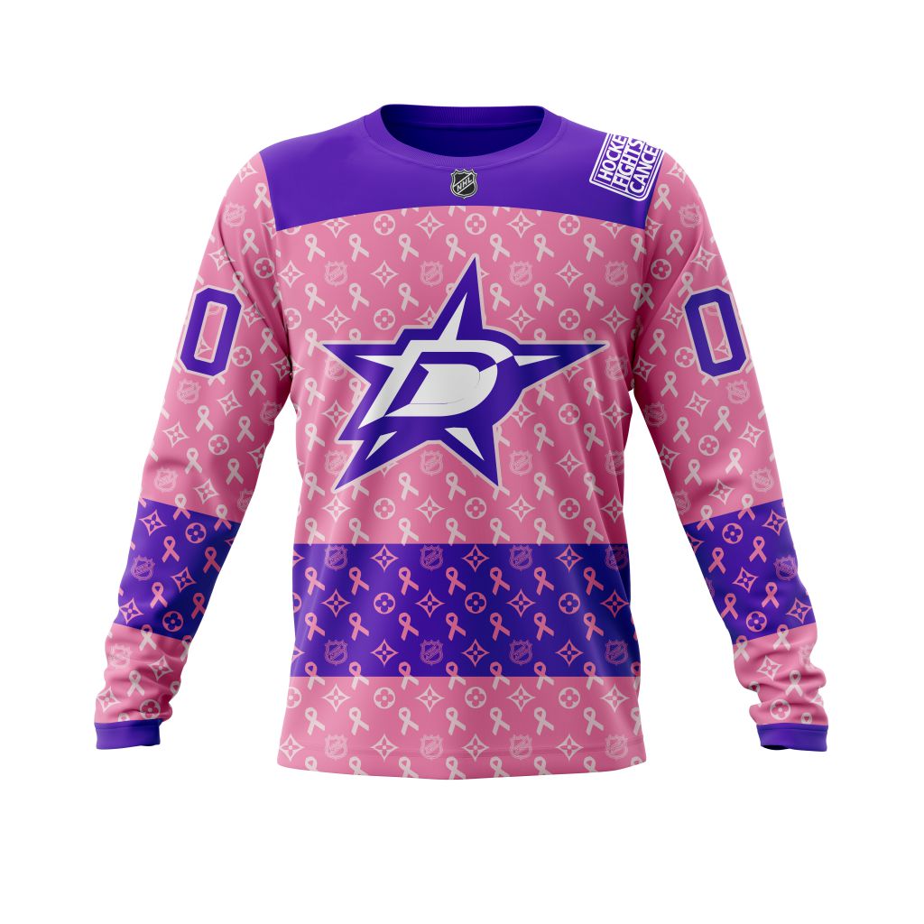BEST NHL Dallas Stars Fights Cancer Jersey Personalized 3D Hoodie, T-Shirt 6 NHL Dallas Stars Fights Cancer Jersey Personalized 3D Hoodie Shirt 1 2 3 4 5