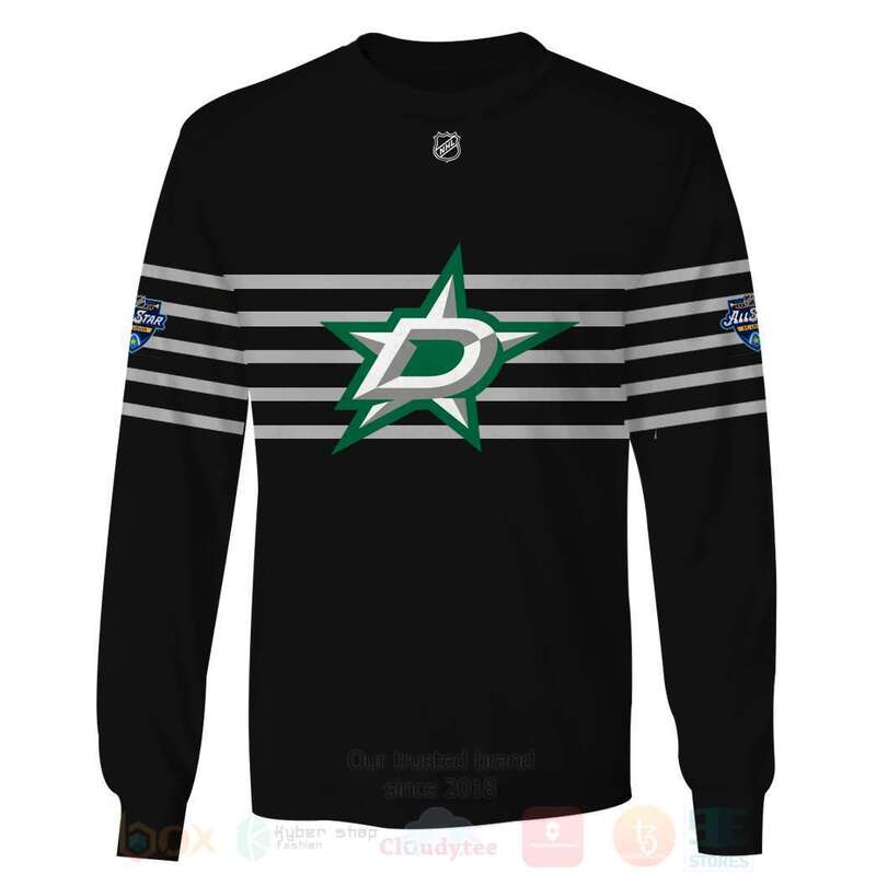 BEST NHL Dallas Stars Team Personalized Unisex 3D Hoodie, Shirt 5 NHL Dallas Stars Team Personalized 3D Hoodie Shirt 1 2 3 4