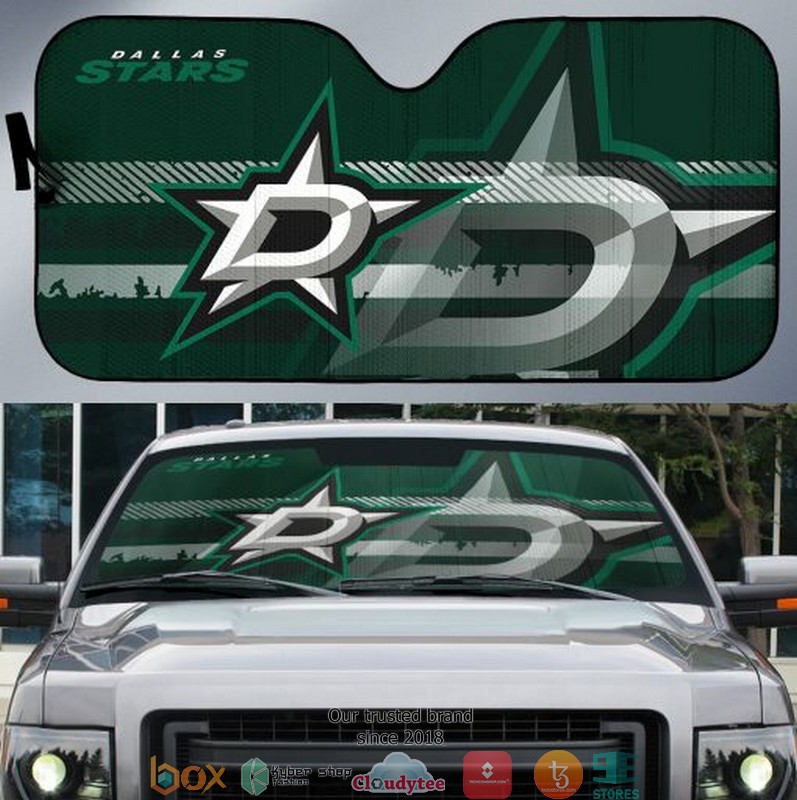 NHL Dallas Stars car sunshade