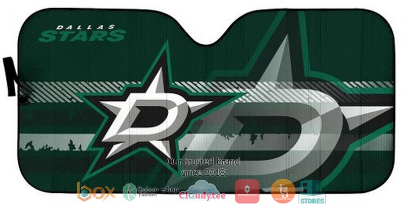 NHL Dallas Stars car sunshade 1