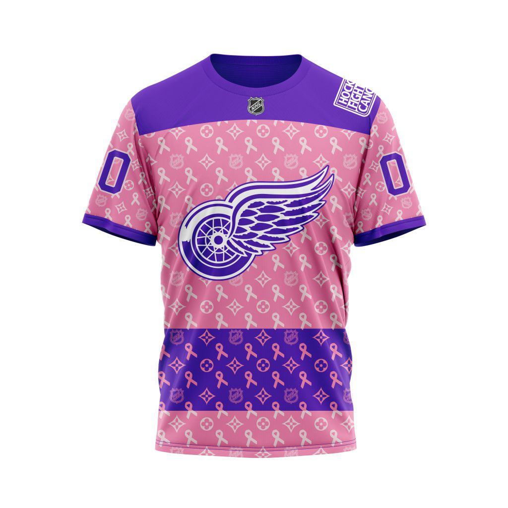 BEST NHL Detroit Red Wings Fights Cancer Jersey Personalized 3D Hoodie, T-Shirt 8 NHL Detroit Red Wings Fights Cancer Jersey Personalized 3D Hoodie Shirt 1 2 3 4 5 6 7