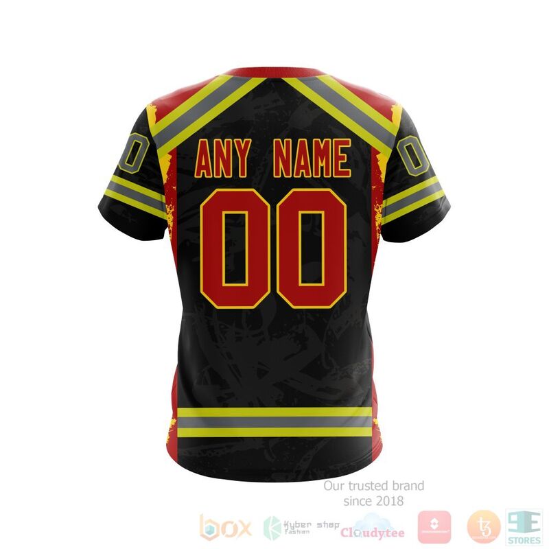 BEST NHL Detroit Red Wings Honnor Firefighter Black Full Printing Custom 3D Hoodie, T-Shirt 6 NHL Detroit Red Wings Honnor Firefighter Black 3D Hoodie Shirt 1 2 3 4 5